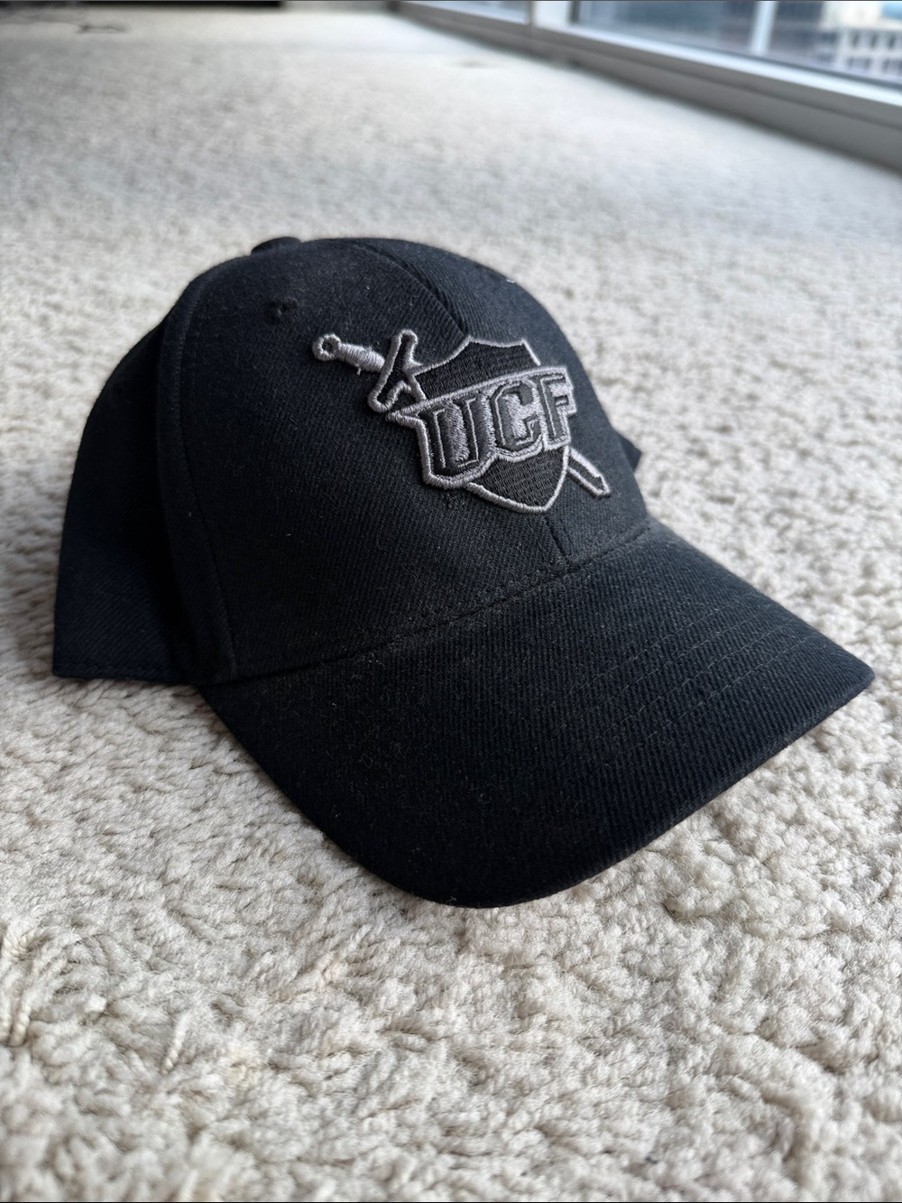 UCF Black Embroidered Baseball Cap - Collegiate Men's Hat